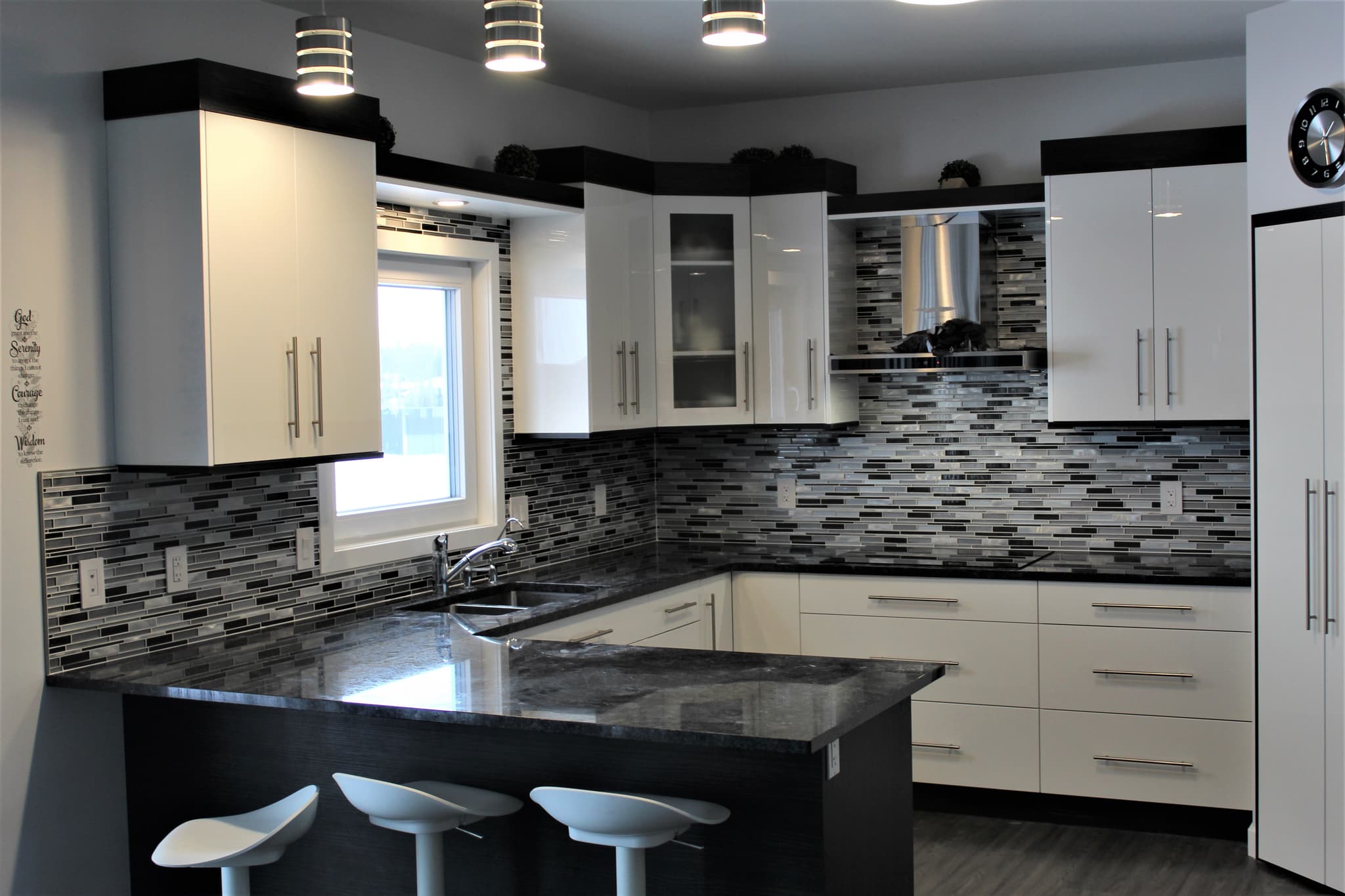 Contemporary Mosaic Backsplash